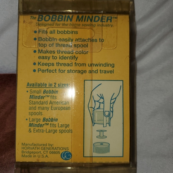 Nwt bobbin Minder (small) - Picture 3 of 5